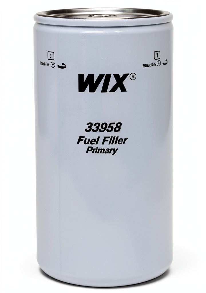 Wix fuel filter installed in a vehicle's fuel line