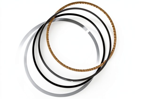 Caltric Yamaha ATV 500 Piston Ring Steel Durable-5