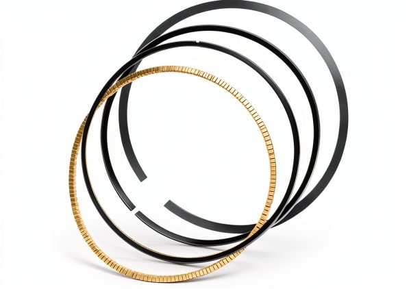 Caltric Yamaha ATV 500 Piston Ring Steel Durable-0