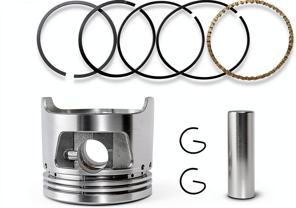 FlyPig Piston Ring Kit components