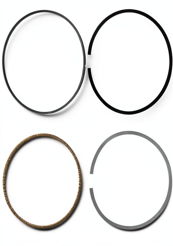Caltric Yamaha ATV 500 Piston Ring Steel Durable-4