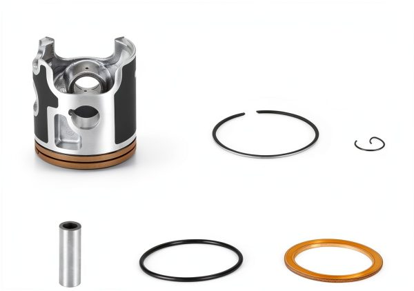 MOTO1988 Top End Rebuild Kit for Kawasaki KX250 66.4mm Piston Ring-4