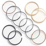 Piston Rings Set for Kawasaki FX/FR/FS by XYgdhqpt Durable 78mm Pack-0