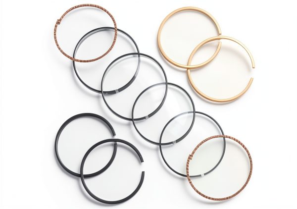 Piston Rings Set for Kawasaki FX/FR/FS by XYgdhqpt Durable 78mm Pack-0