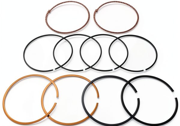 Piston Rings Set for Kawasaki FX/FR/FS by XYgdhqpt Durable 78mm Pack-8
