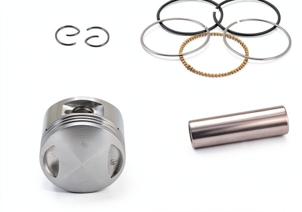 GOOFIT 125cc Horizontal Engine Piston Ring 54mm Durable Set-2