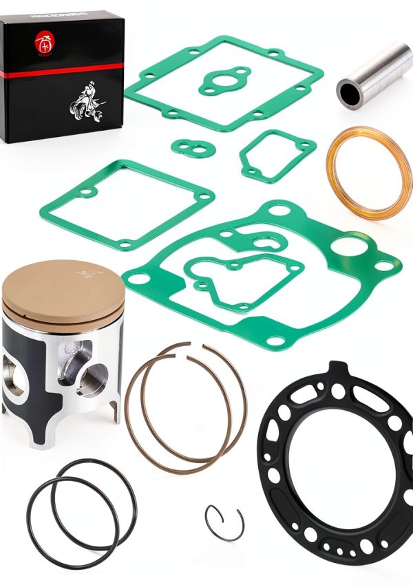 MOTO1988 Top End Rebuild Kit for Kawasaki KX250 66.4mm Piston Ring-6