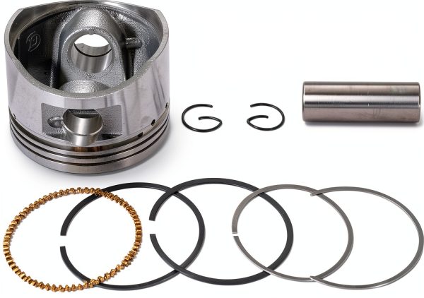 GOOFIT 125cc Horizontal Engine Piston Ring 54mm Durable Set-0