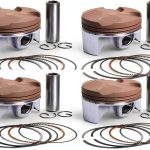 CBR600 F Piston Rings Kit XYRVICT Machined Engine Replacement 67mm-0