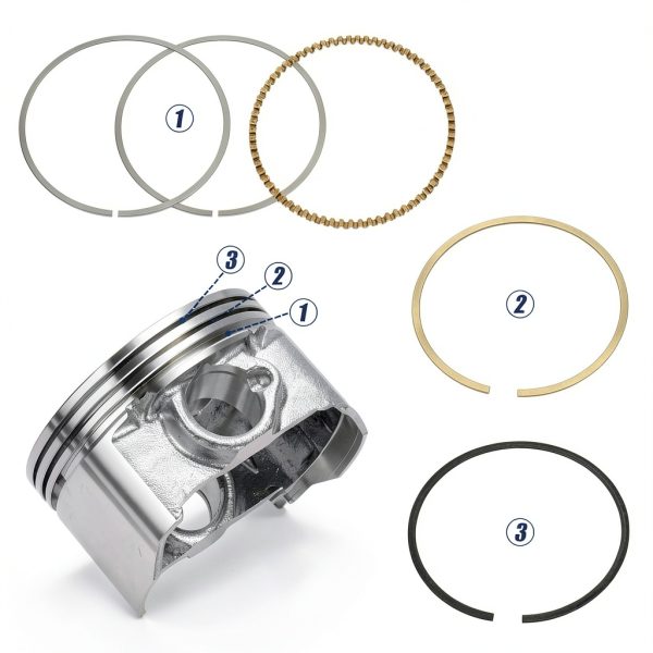 70mm Flat Top Piston CILOYU 0550 26lb Springs for Predator 212cc-6