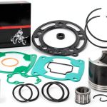 Top End Rebuild for Kawasaki KX100 MOTO1988 Bearing & Ring Gasket-0