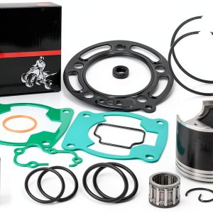 Top End Rebuild for Kawasaki KX100 MOTO1988 Bearing & Ring Gasket-0