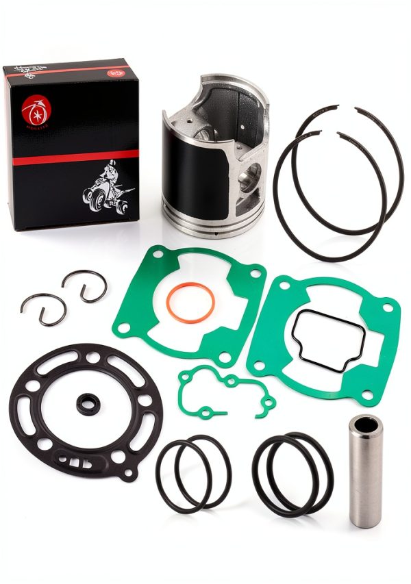 Top End Rebuild for Kawasaki KX100 MOTO1988 Bearing & Ring Gasket-1