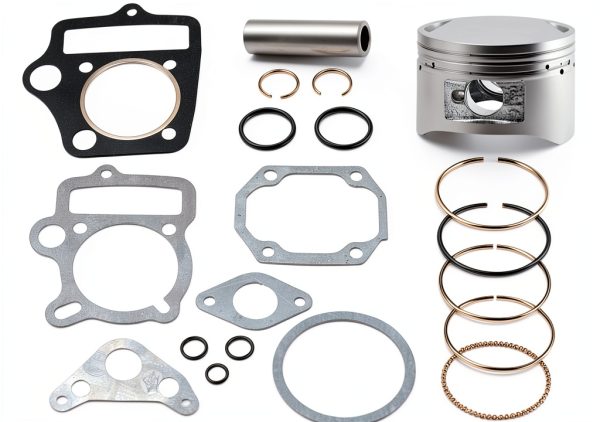 RedCap 54mm Bore Piston & Ring Set Kit for 125cc Engine Dirt Bike-3