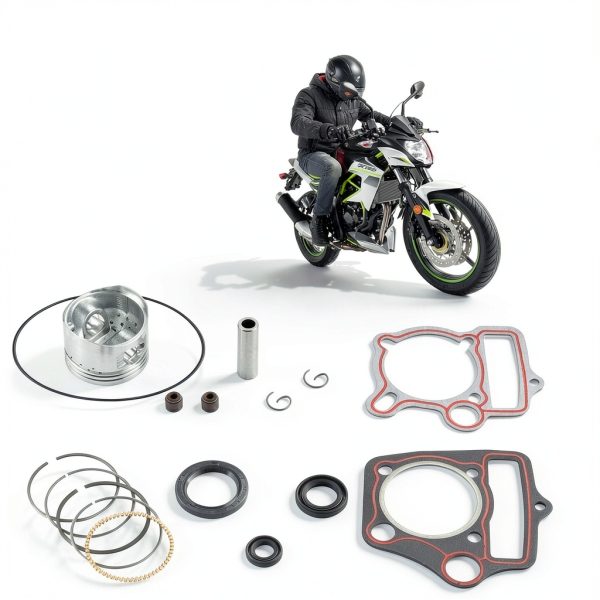 ORAEVY Piston Rings Gasket Set 52.4mm for 110cc/125cc ATV Pit Bike-5