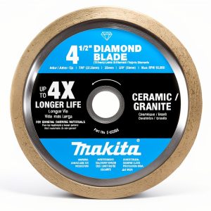 Makita E-02668 4-1/2" Diamond Blade, Continuous Rim, General Purpose-0
