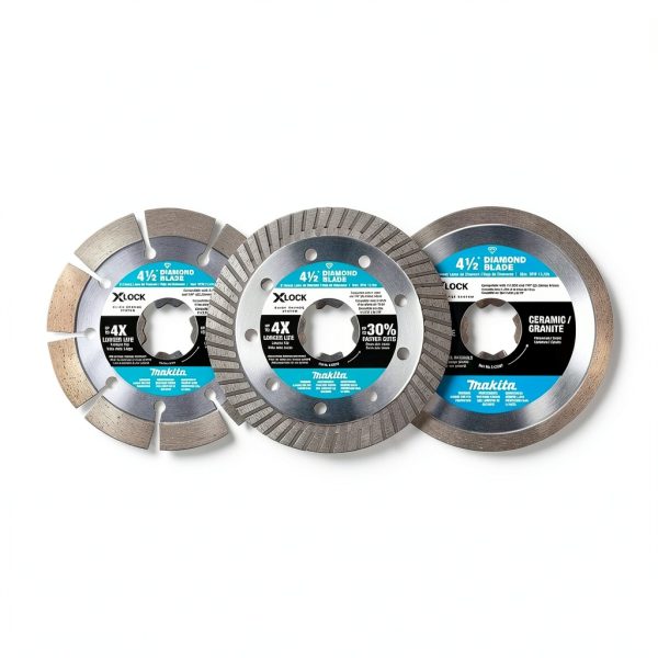 Makita E-07222 X-Lock 4-1/2" Turbo Rim Diamond Blade for Masonry-5