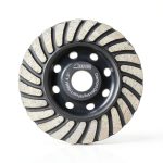 SHDIATOOL 4-1/2 Inch Turbo Row Diamond Grinding Cup Wheel for Concrete-0